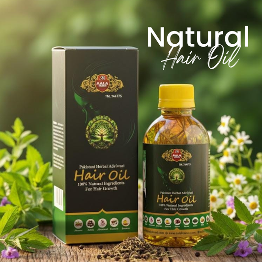 Aala Brand Traditional Adiwasi Herbal Hair Oil – Natural Hair Growth ❤️