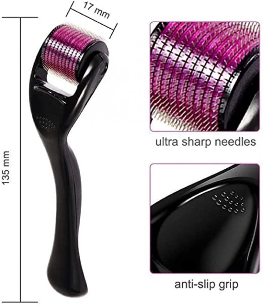 Derma Roller 0.5mm With 540 Micro Needle For Hair Growth 🔥🕛